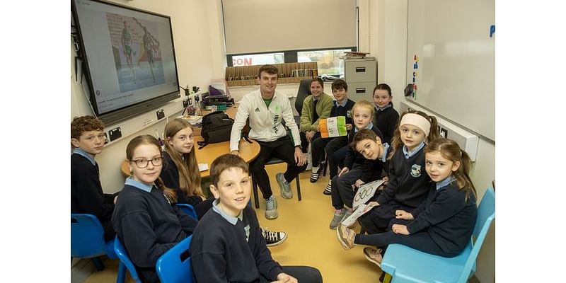 Irish Olympian visits Wicklow school to share highs and lows