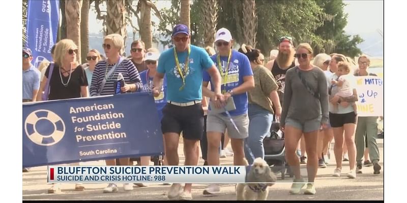 Bluffton community coming together for annual Suicide prevention walk