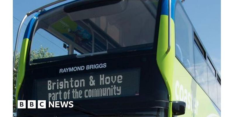 Raymond Briggs: Sussex coastal bus named after illustrator