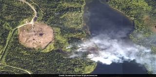 Satellite Images Expose Crater After Russia's Sarmat Missile Test Failure