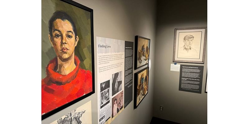 His art was lost to time. Now it is on display at Tacoma museum and Governor’s Mansion