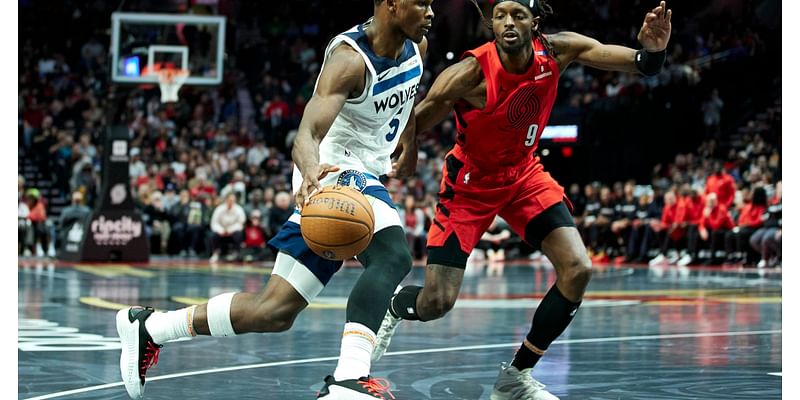 Timberwolves open NBA Cup play by losing 122-108 to Trail Blazers for second loss in a row