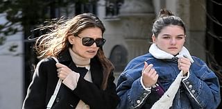 Katie Holmes and daughter Suri Cruise reunite in NYC