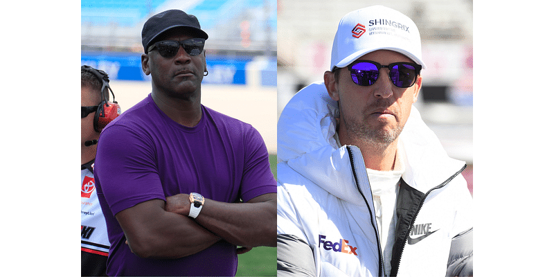 Denny Hamlin Had Michael Jordan ‘Dead to Rights’, Until 70-Year-Old NFL Veteran Stole the Show