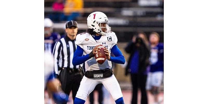 Draylen Ellis set to move ahead of Joe Gilliam Jr. on Tennessee State football career passing yards list