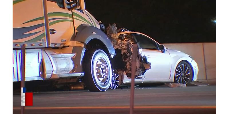 2 crashes on I-10 Katy Freeway outbound causing major traffic delays on busy holiday travel day