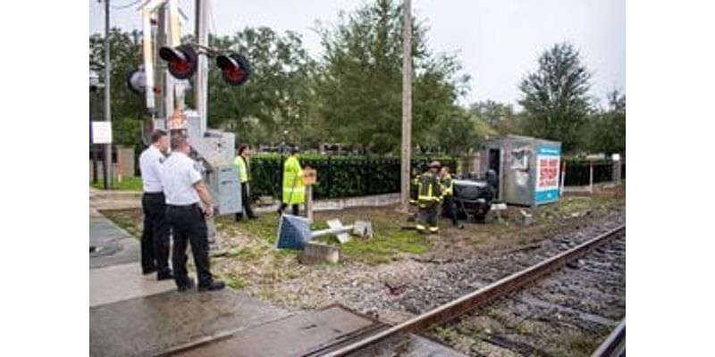 SunRail train collides with car in Maitland