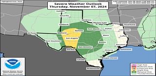 Texas in for a rainy few days with colder weather on the way