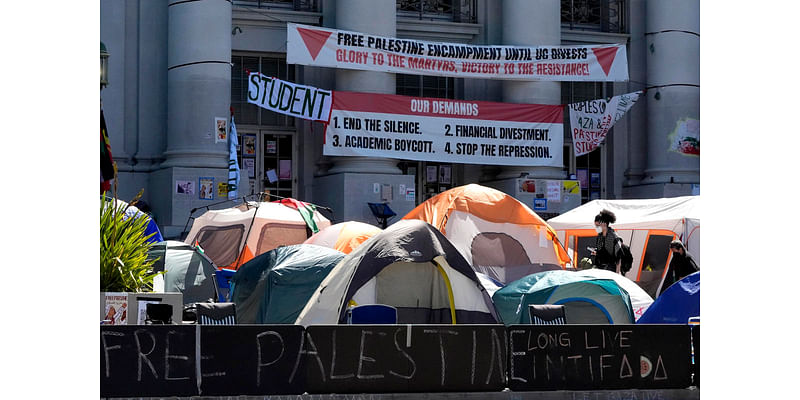 At famously loud Berkeley, pro-Palestinian protests have grown quieter