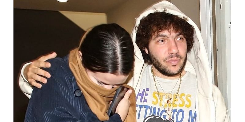 Selena Gomez gets protective hug from Benny Blanco after she hit out at body shamers