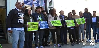 Michael Ealy joins Democratic city leaders to discuss the importance of voting