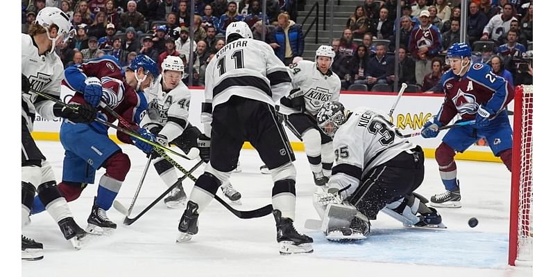 Darcy Kuemper injured in Kings’ loss to Avalanche