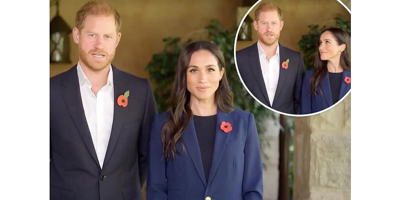 Prince Harry and Meghan Markle look stiff in first joint appearance in nearly 2 months