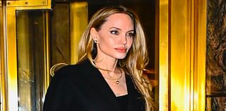 Angelina Jolie the blonde bombshell puts on brave face after latest blow in ugly war with Brad Pitt