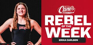 Carlson named Raising Cane’s outstanding Rebel of the week