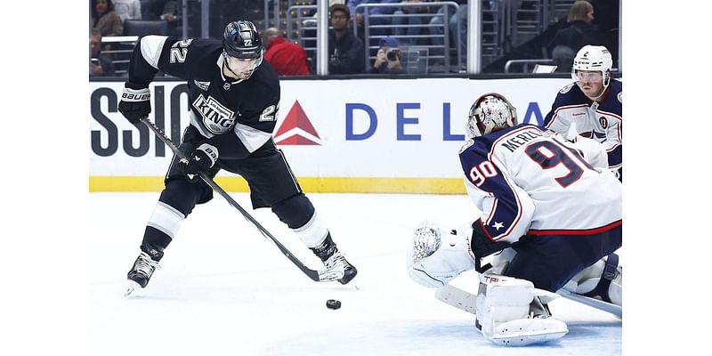 Blue Jackets mistakes exacerbated by slumping offense in loss to L.A. Kings