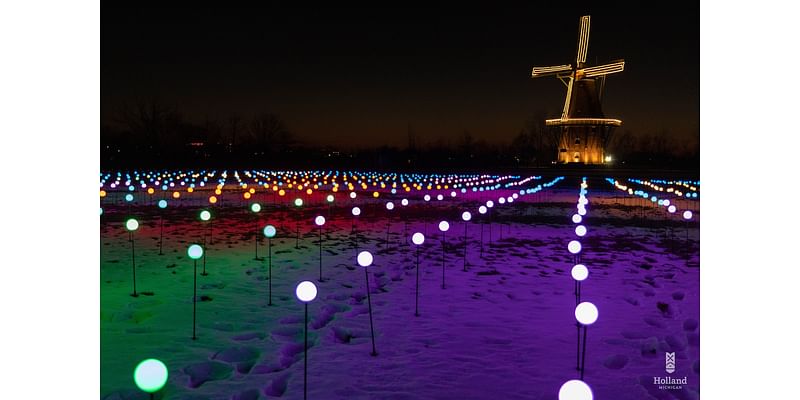 1,000 LED tulips will reilluminate Windmill Island Gardens. Here’s how to get tickets.