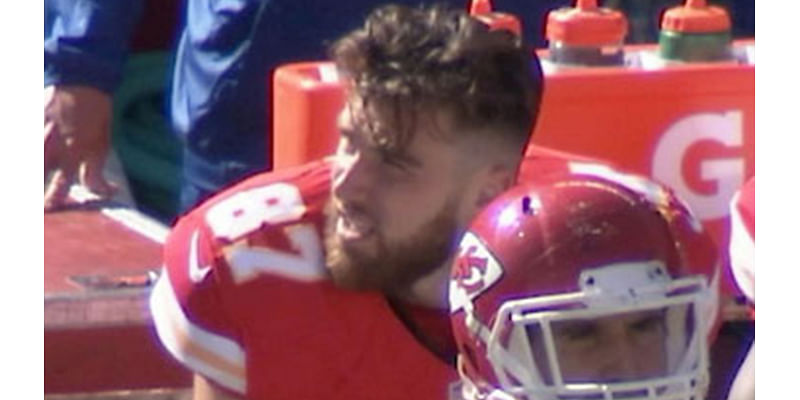 Travis Kelce angers Kansas City Chiefs fans with sideline request in middle of game and ask 'he seriously asked this?'