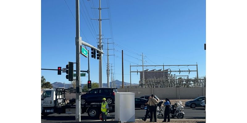 School bus involved in crash in east Las Vegas valley