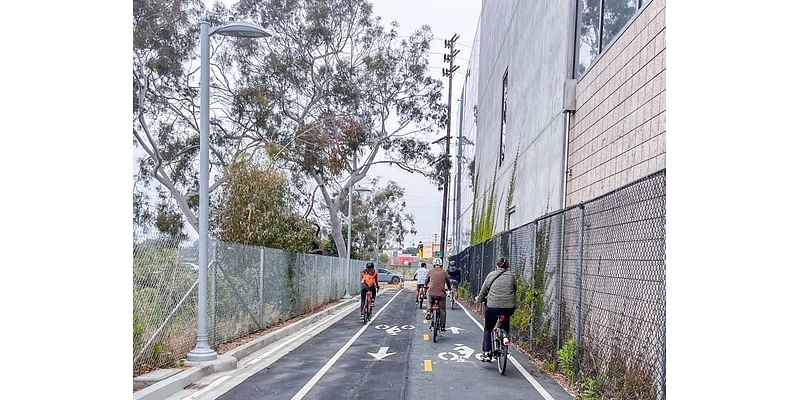 Santa Monica Closes Bike, Pedestrian Gap In 3-Mile Station-To-Ocean Corridor