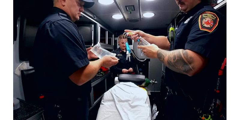 Milwaukee County blood transfusions; EMS crews now offering in field