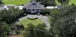 Remarkable new drone footage shows the damage to Augusta National Golf Club in the wake of Hurricane Helene