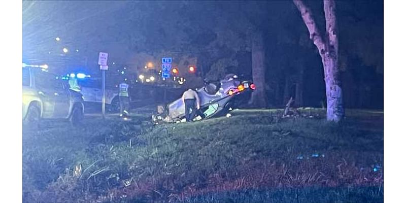 Chainsaw attack leads to 2-county high-speed chase, crash, arrest