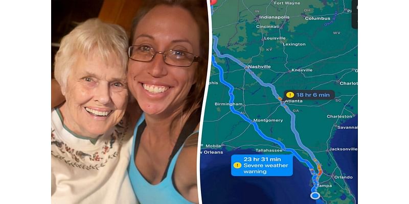 Mom and Daughter Drive a 54-Hour Round Trip to Rescue 93-Year-Old Grandma From Hurricane Milton