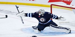 Jets' Connor Hellebuyck faces Sharks in 500th career start