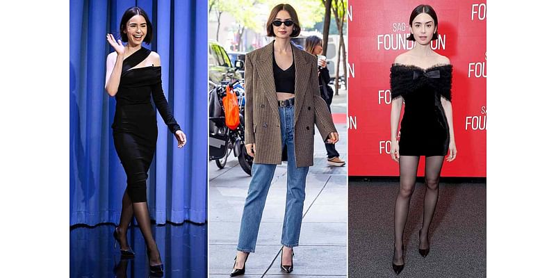 Lily Collins Brings Her Style Je Ne Sais Quoi to N.Y.C. with 11 Outfits in 1 Week: See Them All