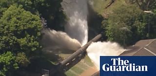 ‘It was just coming through the window’: wave of water rushes into Sydney homes after pipe bursts