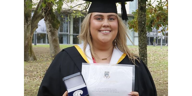 Wexford graduate awarded medal for her dissertation research