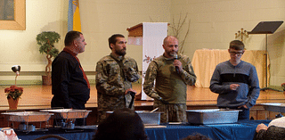 2 Ukrainian soldiers, community come out for Ukraine fundraiser in Scranton