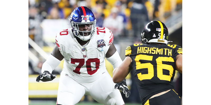 Giants’ left tackle woes resurface as injury bug strikes again