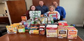 Local bank announces October food drive event