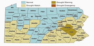 Delaware County now in a state