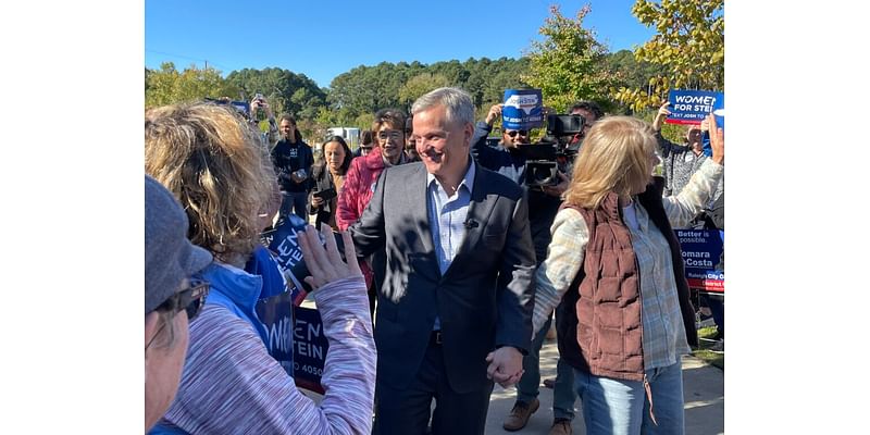 Josh Stein casts ballot in southeast Raleigh as early voting gets underway