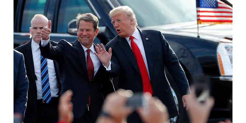 Trump and Georgia governor to address Helene damage in first joint event since 2020