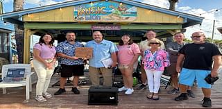 Awww Shucks': FROGRS Deliver Thank You to Golden Lion for Support of Gamble Rogers State Park Program