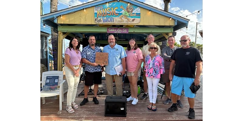 Awww Shucks': FROGRS Deliver Thank You to Golden Lion for Support of Gamble Rogers State Park Program