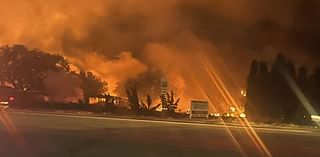 Overnight fire spreads flames through Fruitland