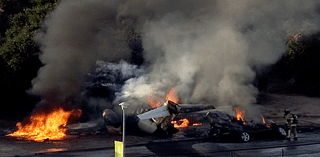 5 are killed when small jet crashes into vehicle after taking off in suburban Phoenix