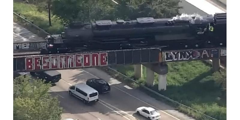 The world's largest operational steam locomotive is in Houston this weekend. Here's how to see it up close!