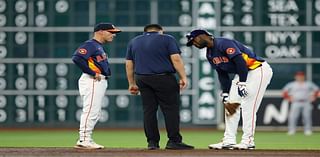 Astros’ Yordan Alvarez has knee sprain, will miss Mariners series