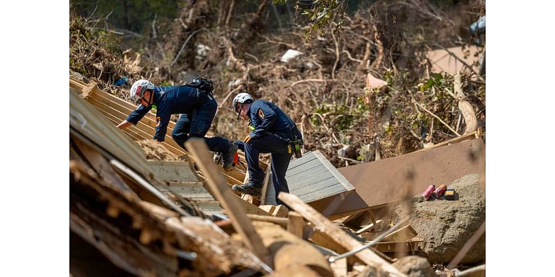 Photos: Rescue turns to grim recovery in the mountains of Western North Carolina