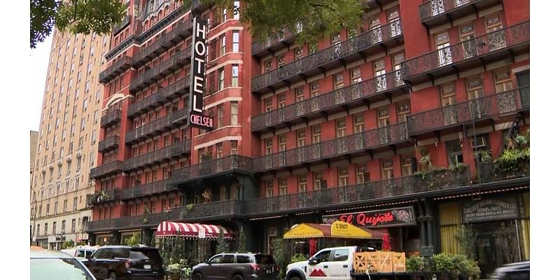 Items from iconic Hotel Chelsea in NYC up for auction