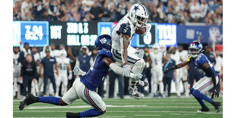 Cowboys WR Brandin Cooks will miss at least 4 games because of infection in knee