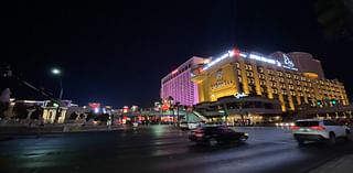 Hundreds of hotel workers go on strike at a casino near the Las Vegas Strip