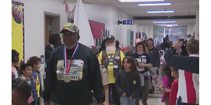 Atlanta elementary school honors veterans with special ceremony