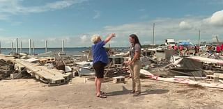 "It's a war zone": Steinhatchee neighbors begin recovery with rubble on every corner